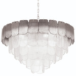 Bianca Chandelier - Polished Nickel / Smoke / Clear