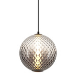 Celeste Pendant - Gunmetal / Smoke