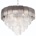Bianca Chandelier - Polished Nickel / Smoke / Clear