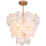 Lily Chandelier - Brushed Brass