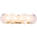 Lily Bathroom Vanity Light - Brushed Brass