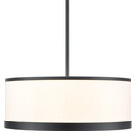 High Street Convertible Pendant - Black / White