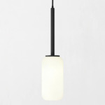 Tacoma Reed Pendant - Black / White