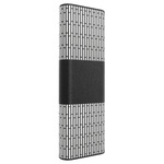 Avenue Outdoor Etched Wall Light - Black / White