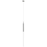 Main Street Pendant - Polished Nickel / Snow