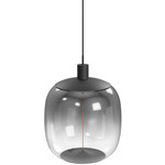 Monaco Pendant - Black / Smoke