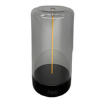 Monaco Table Lamp - Black / Smoke
