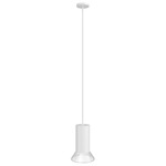 Newport Spot Pendant - White / Clear