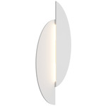 Parker Offset Half Moon Wall Light - White
