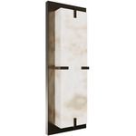 Sedona Clip Color-Select Wall Sconce - Aged Brass / Alabaster