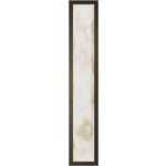Sedona Squared Color-Select Wall Sconce - Aged Brass / Alabaster