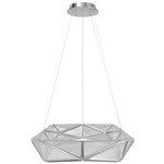 Seoul Pendant - Chrome / Clear
