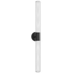 Strand Wall Sconce - Black / Clear