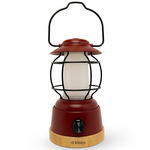 S'mores Outdoor Portable Table Lamp - Rust Red / White