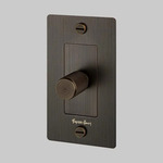 Buster + Punch Complete 1-Gang Incandescent Dimmer Switch - Smoked Bronze