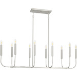 Traci Island Light - Brushed Polished Nickel