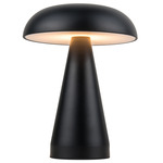 Marta Table Lamp - Flat Black / Frosted