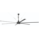 Prost Ceiling Fan with Light - Flat Black / Flat Black