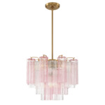 Addis Chandelier - Aged Brass / Spring