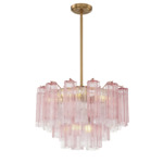 Addis Chandelier - Aged Brass / Spring