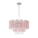 Addis Chandelier - Polished Chrome / Spring