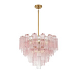 Addis Chandelier - Aged Brass / Spring