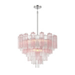 Addis Chandelier - Polished Chrome / Spring