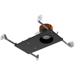 ECO 3IN Fixed New Construction IC Housing - Black