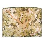 Woodland Drum Lamp Shade - Woodland Green
