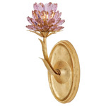 Marilee Wall Light - Gold Leaf / Pink