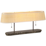 Museum Desk Lamp - Dark Bronze / Natural