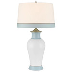 Kora Table Lamp - White / Off White