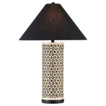 Nebulon Table Lamp - Natural / Black