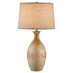 Stellata Table Lamp - Ochre / White