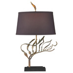 Latissima Table Lamp - Verdigris / Black