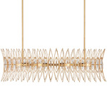 Marquise Oval Chandelier - Gold / Clear Marquise Oval Chandelier - Gold / Clear