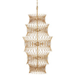 Marquise Large Chandelier - Gold / Clear