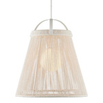 Parnell Pendant - White / White