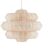Antibes Pendant - White / Bleached Natural