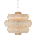 Antibes Pendant - White / Bleached Natural