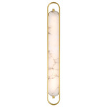 Noga Bathroom Vanity Light - Gold / Alabaster