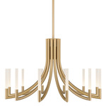 Olette Chandelier - Gold / Frosted