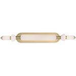Lansdowne Bathroom Vanity Light - Gold / Opal