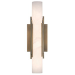 Venna Wall Light - Antique Brass / Alabaster
