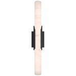 Venna Outdoor Wall Light - Urban Bronze / Alabaster