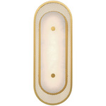 Tramore Wall Sconce - Gold / Alabaster