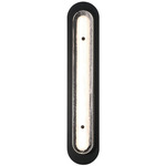 Tramore Outdoor Wall Sconce - Black / Silver