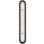 Tramore Outdoor Wall Sconce - Black / Alabaster