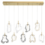 Norah Island Light - Gold / Clear