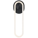 Swing Outdoor Wall Light - Matte Black / White